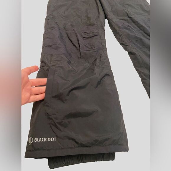 Black Dot High rise Snow Pants Black Size M - Picture 11 of 11
